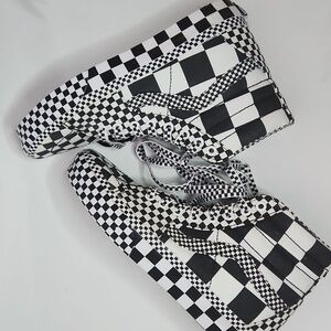 Vans All Over Checkerboard High Top Sneakers NWT Size 7.5